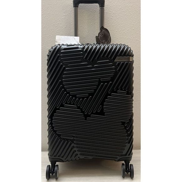 American Tourister Disney Mickey 20" Spinner Carry-On BLACK NWT - Picture 1 of 16